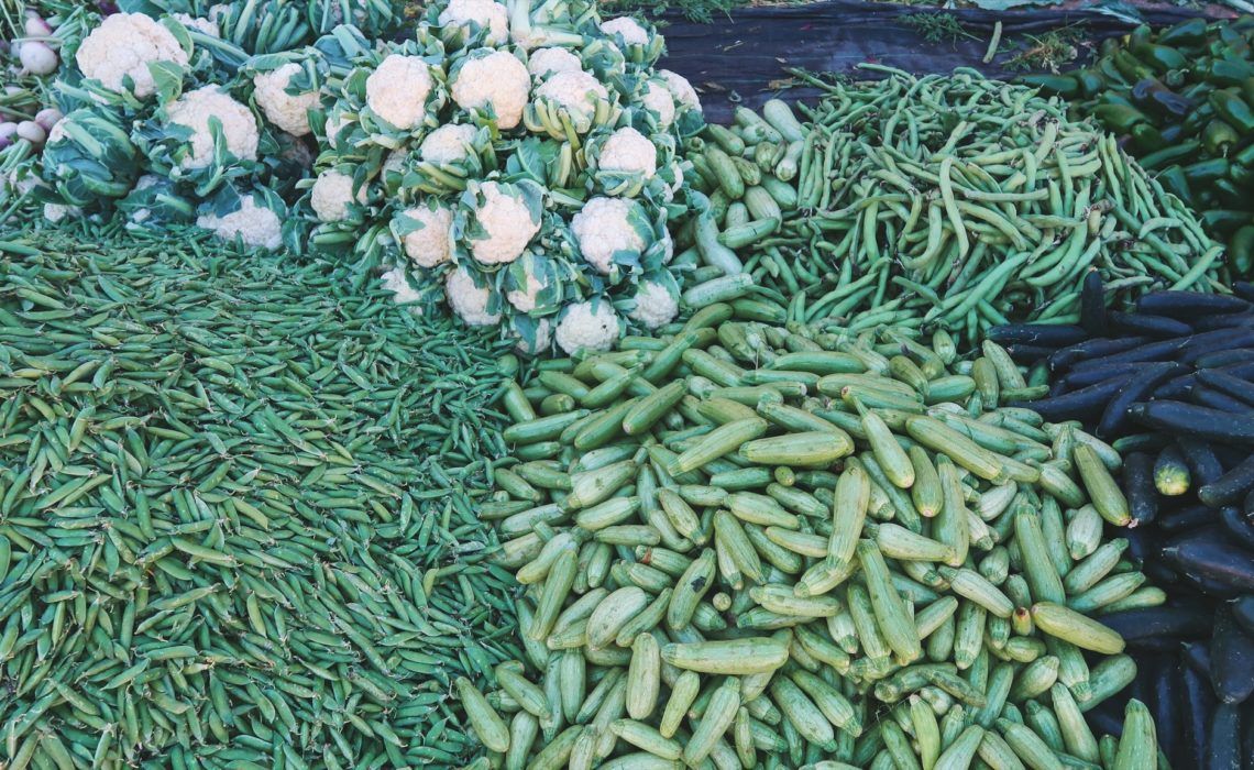 Légumes au marché à Tiznit