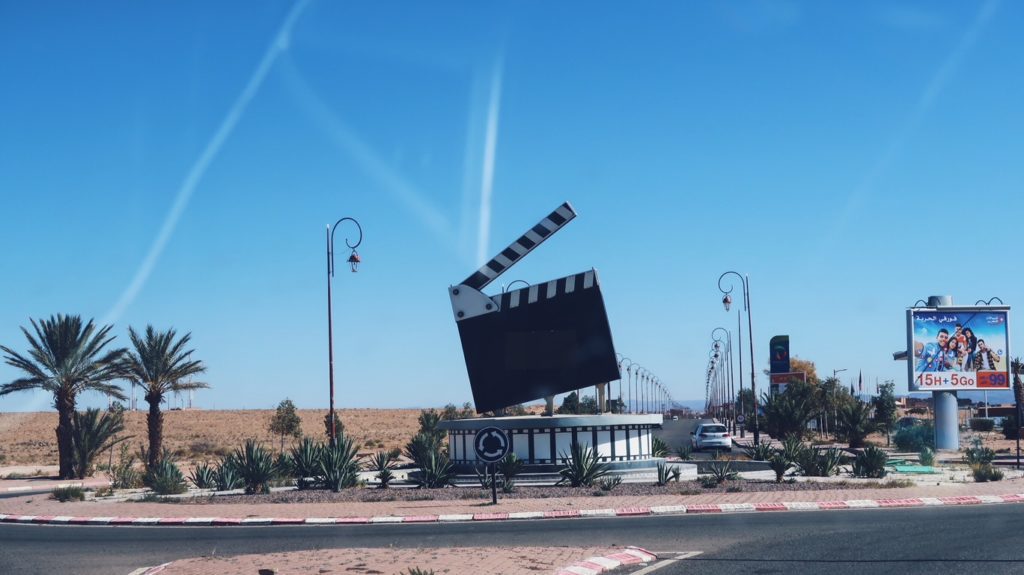 Voyage au Maroc Ouarzazate, film clap