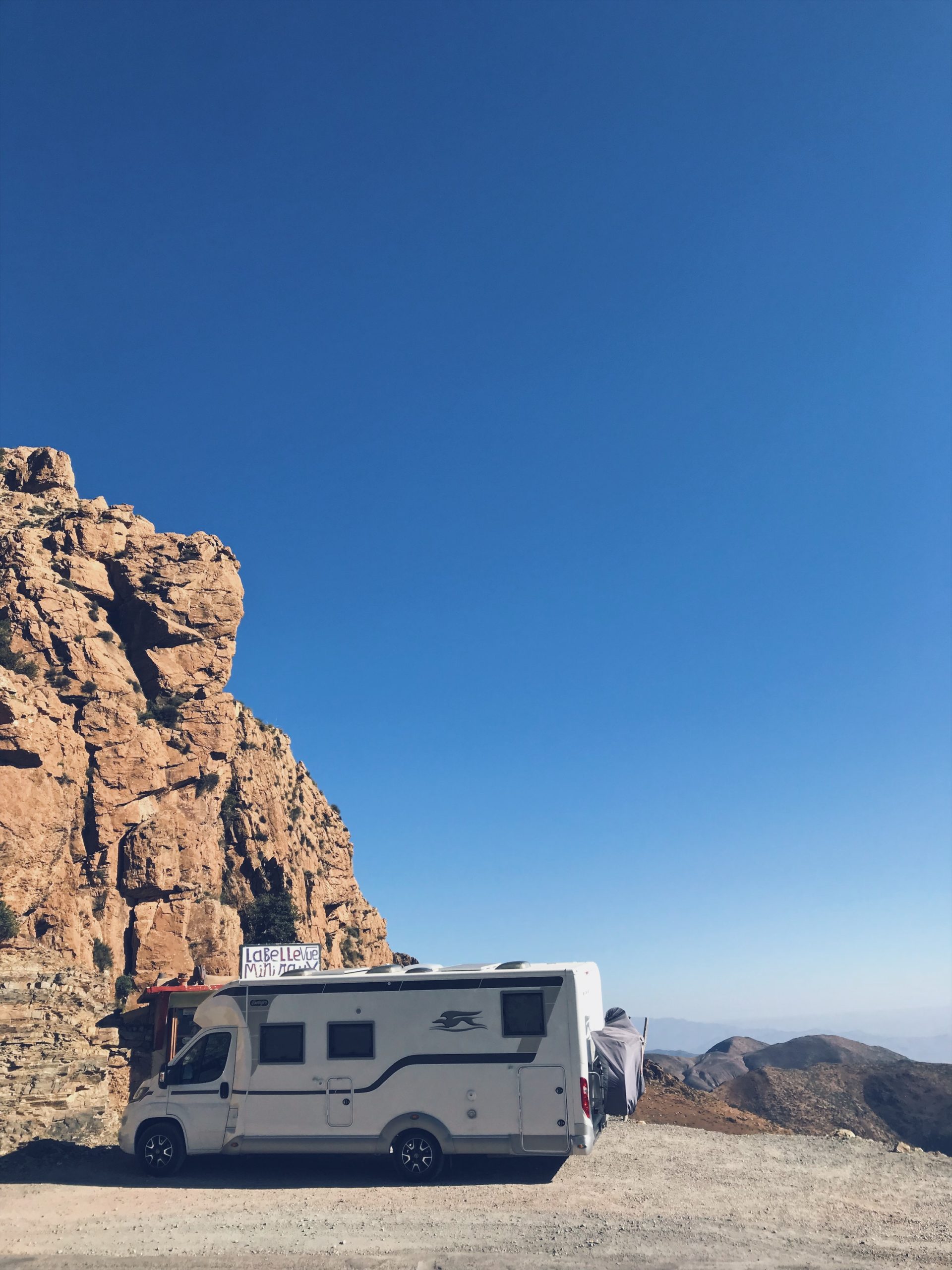 Voyage au Maroc Tizi-n-Test camping-car La Belle Vue
