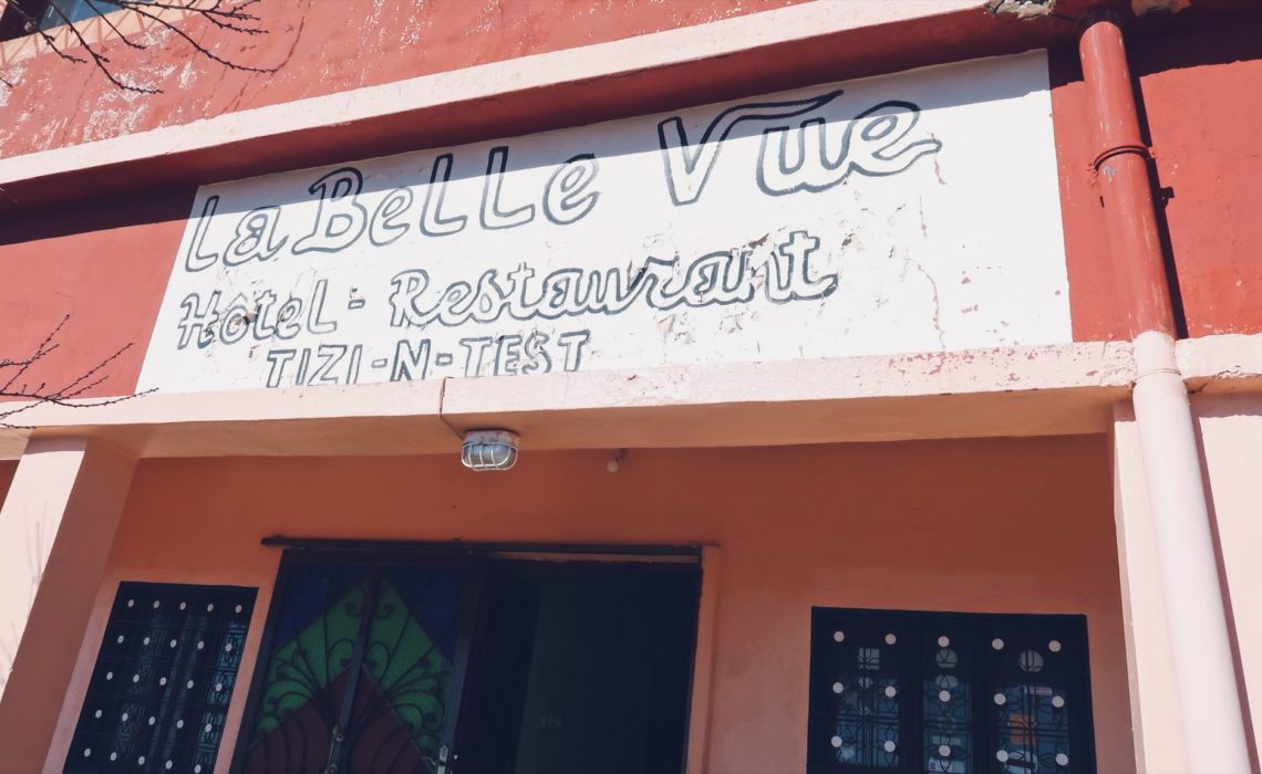 Voyage au Maroc Tizi-n-Test hôtel restaurant La Belle Vue