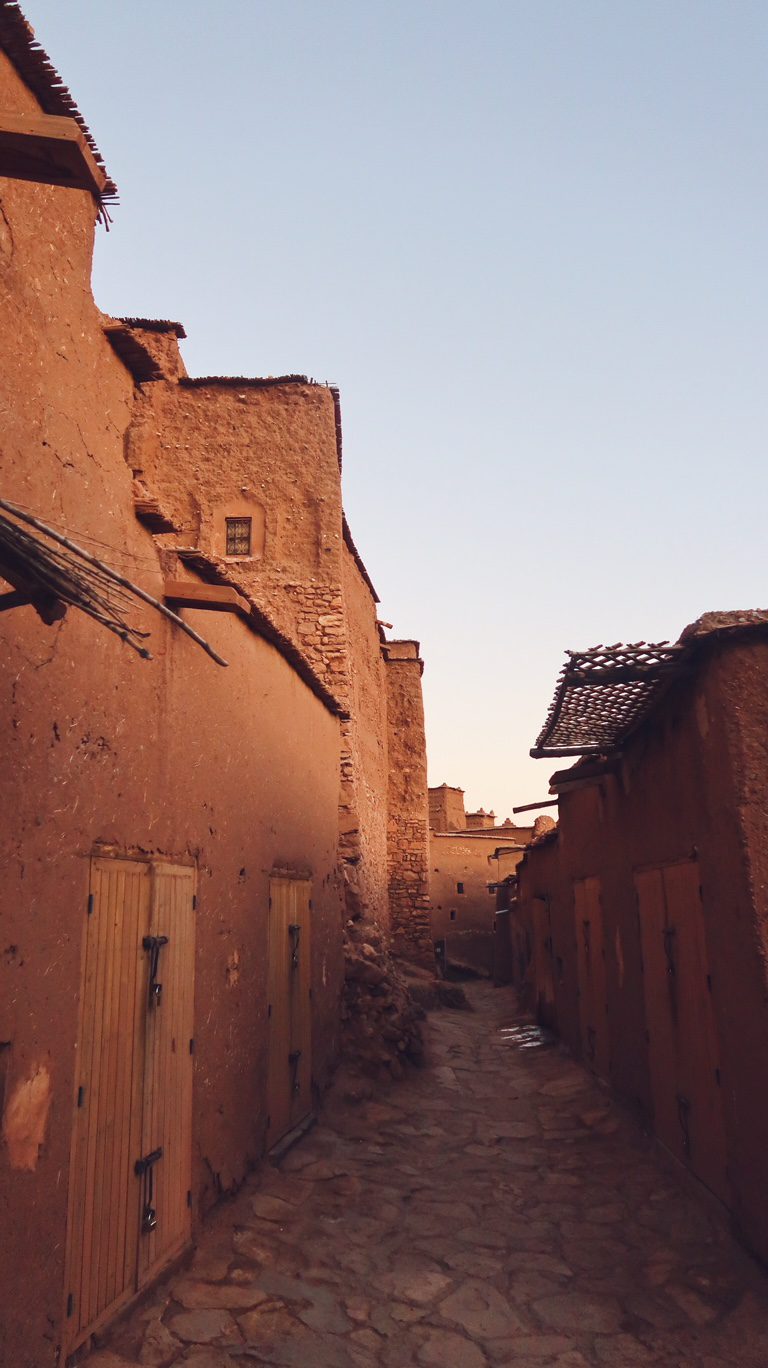 Voyage au Maroc Ait Ben Haddou, rue