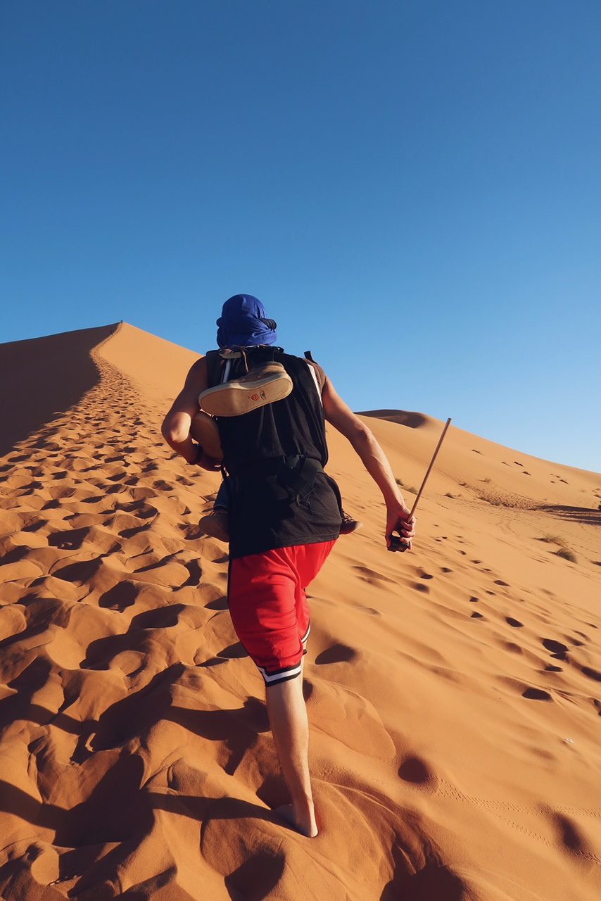 Voyage au Maroc désert de Sahara Merzouga ascension