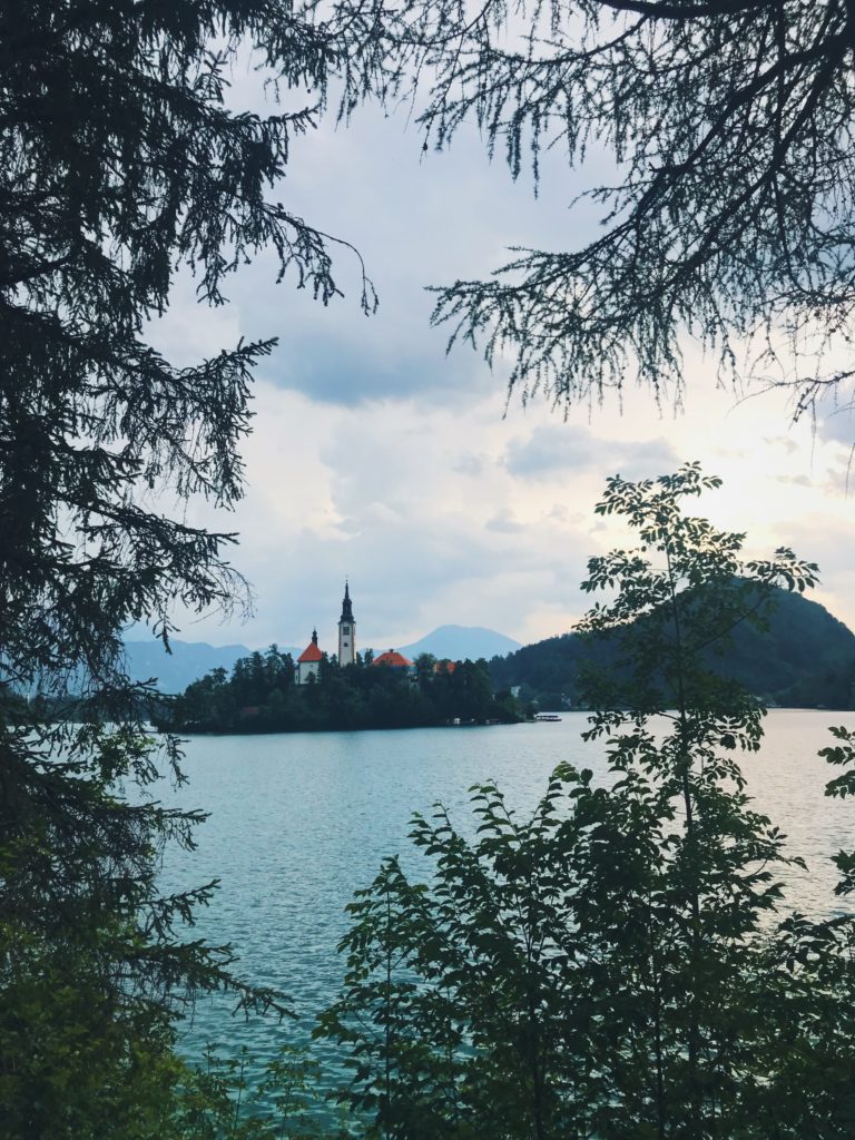 Le Lac Bled en Slovénie