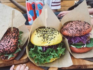 Slovénie ljubljana vegan burger og