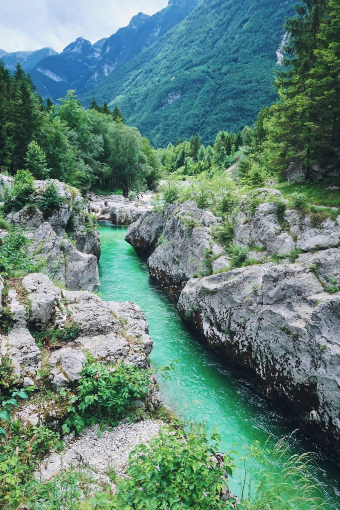 Slovénie Soca River